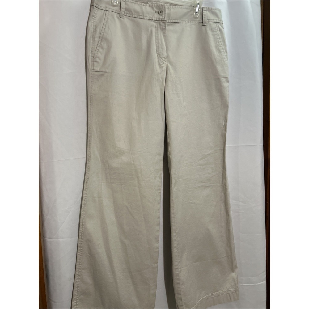 Loft Women's Wide Leg Classic Chinos Size 8 34/32